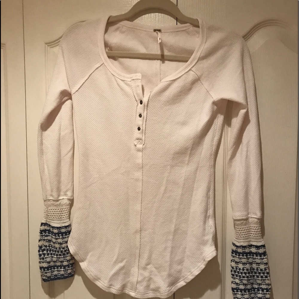 Free People Thermal Top, Size M